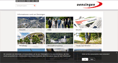 Desktop Screenshot of oensingen.ch